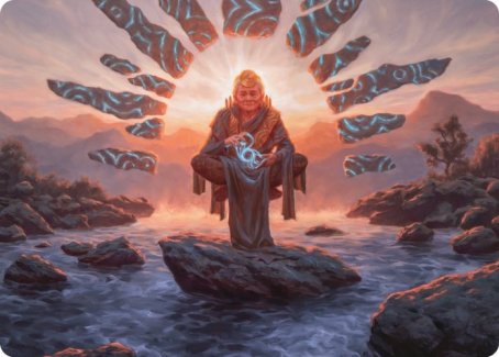 Jadzi, Oracle of Arcavios Art Card [Strixhaven: School of Mages Art Series] | Gate City Games LLC