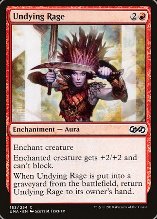 Undying Rage [Ultimate Masters] | Gate City Games LLC