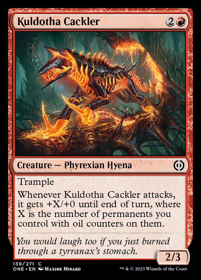 Kuldotha Cackler [Phyrexia: All Will Be One] | Gate City Games LLC