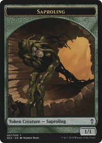 Saproling // Wurm Token [Ravnica Allegiance: Guild Kits] | Gate City Games LLC