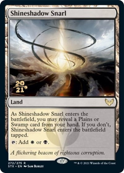 Shineshadow Snarl [Strixhaven: School of Mages Prerelease Promos] | Gate City Games LLC