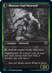 Weaver of Blossoms // Blossom-Clad Werewolf [Innistrad: Double Feature] | Gate City Games LLC