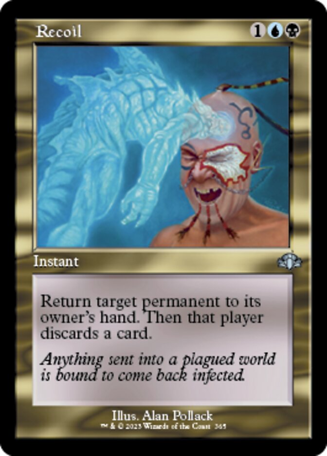 Recoil (Retro) [Dominaria Remastered] | Gate City Games LLC
