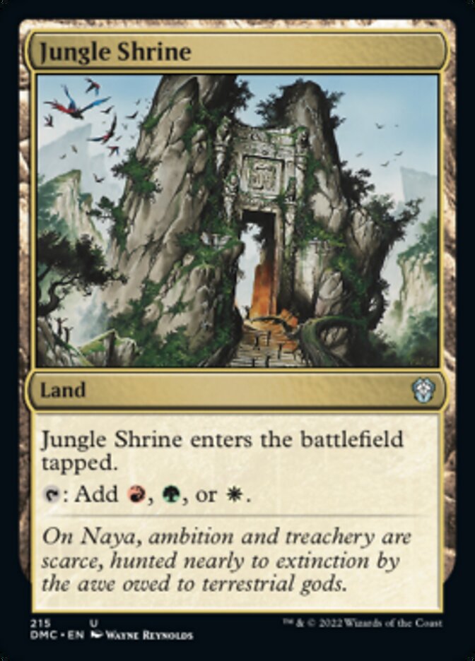Jungle Shrine [Dominaria United Commander] | Gate City Games LLC