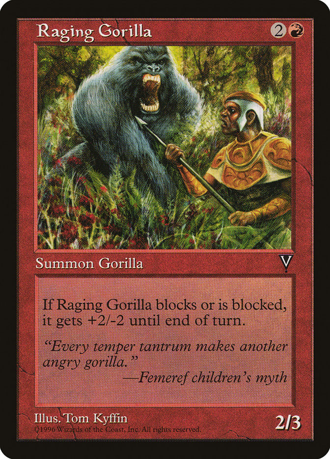 Raging Gorilla [Visions] | Gate City Games LLC