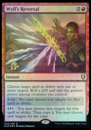 Wyll's Reversal [Commander Legends: Battle for Baldur's Gate Prerelease Promos] | Gate City Games LLC