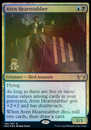 Aven Heartstabber [Streets of New Capenna Prerelease Promos] | Gate City Games LLC