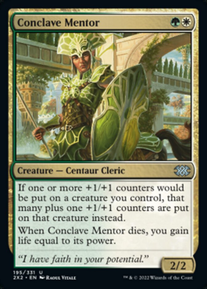 Conclave Mentor [Double Masters 2022] | Gate City Games LLC