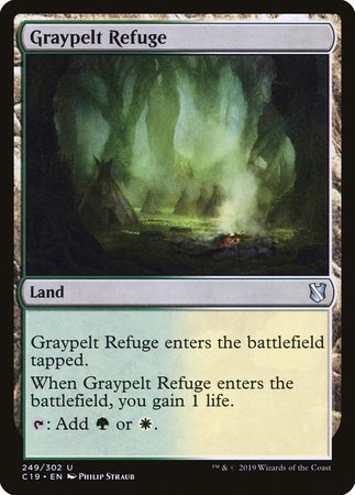 Graypelt Refuge [Commander 2019] | Gate City Games LLC