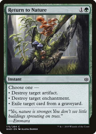Return to Nature [War of the Spark] | Gate City Games LLC