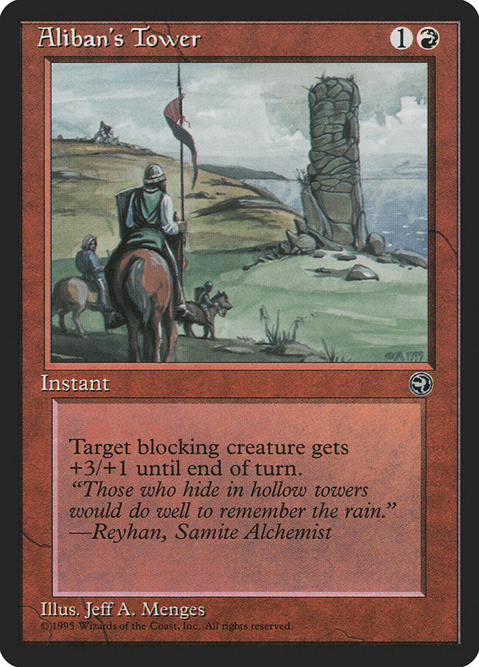 Aliban's Tower (Reyhan Flavor Text) [Homelands] | Gate City Games LLC