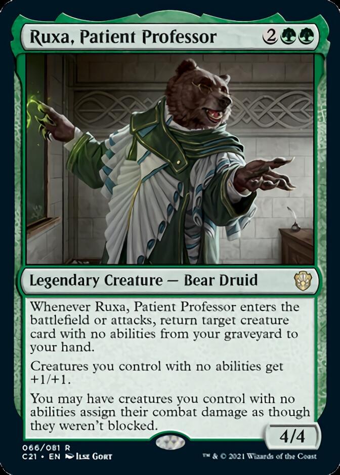 Ruxa, Patient Professor [Commander 2021] | Gate City Games LLC