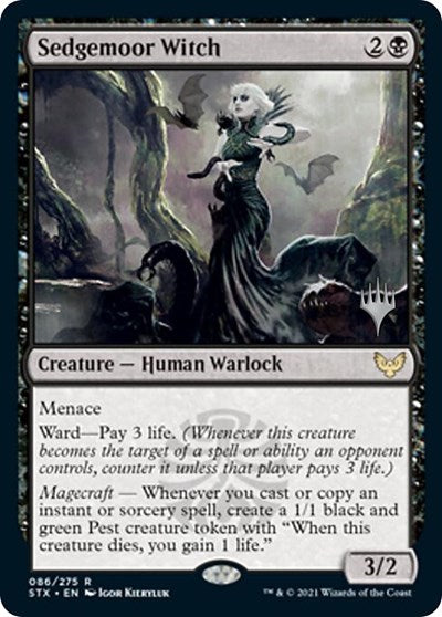 Sedgemoor Witch (Promo Pack) [Strixhaven: School of Mages Promos] | Gate City Games LLC