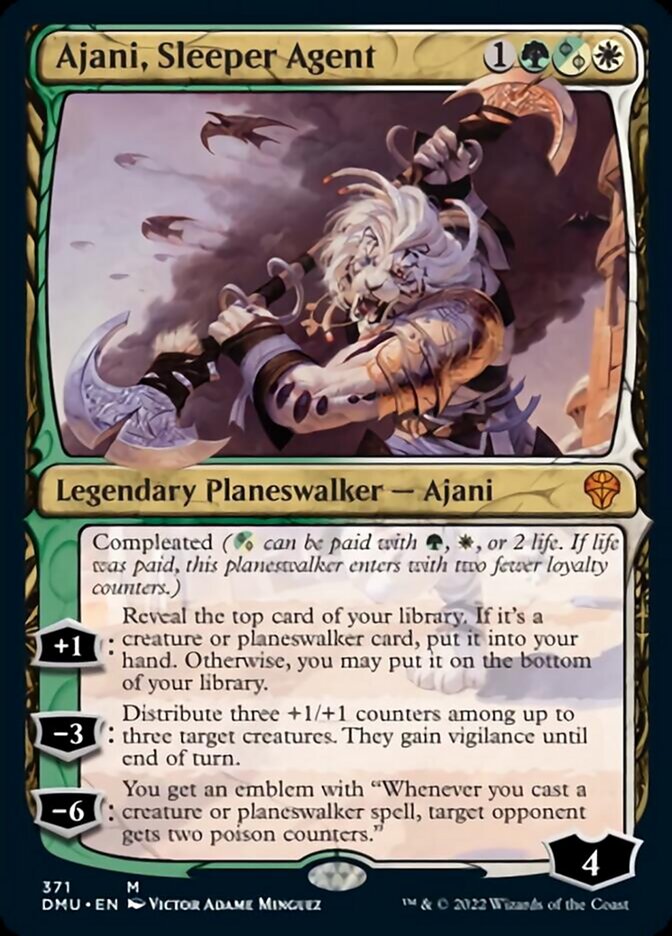 Ajani, Sleeper Agent (Showcase) [Dominaria United] | Gate City Games LLC