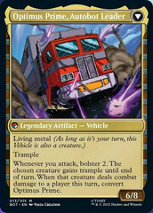 Optimus Prime, Hero // Optimus Prime, Autobot Leader [Universes Beyond: Transformers] | Gate City Games LLC