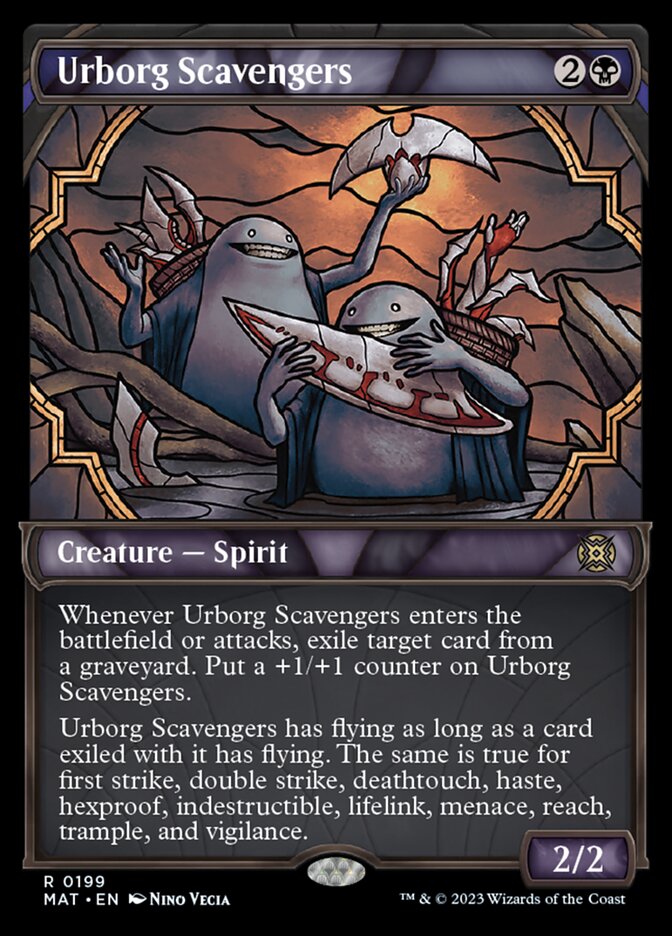 Urborg Scavengers (Showcase Halo Foil) [March of the Machine: The Aftermath] | Gate City Games LLC