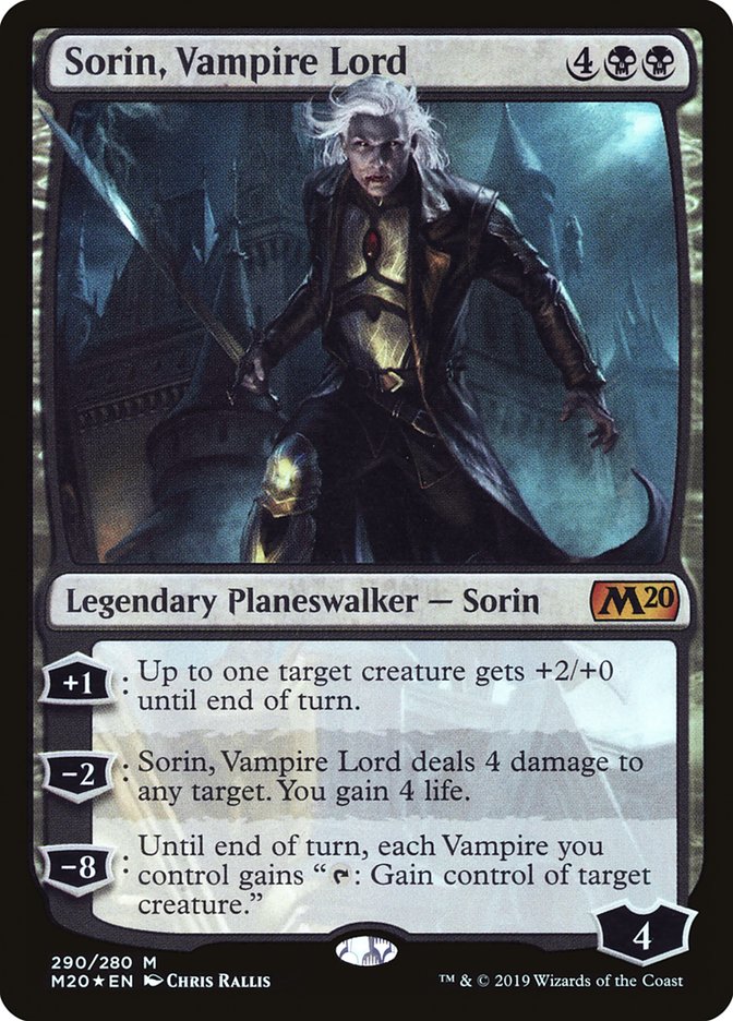 Sorin, Vampire Lord [Core Set 2020] | Gate City Games LLC