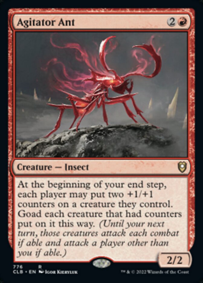 Agitator Ant [Commander Legends: Battle for Baldur's Gate] | Gate City Games LLC