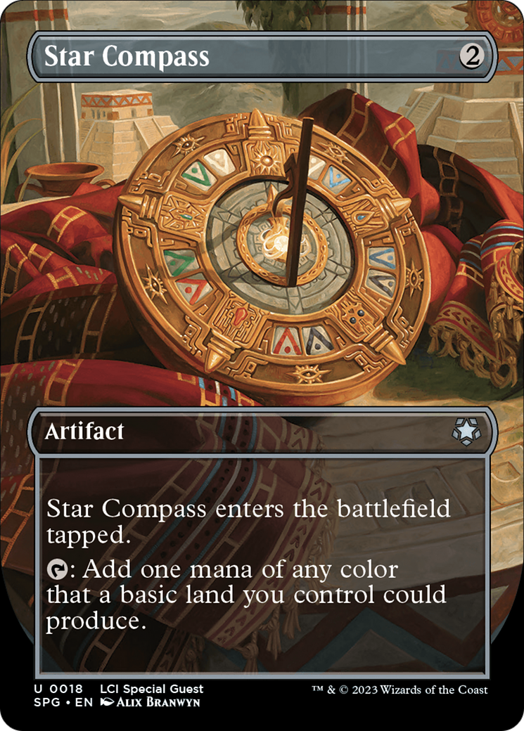 Star Compass (Borderless) [The Lost Caverns of Ixalan Special Guests] | Gate City Games LLC