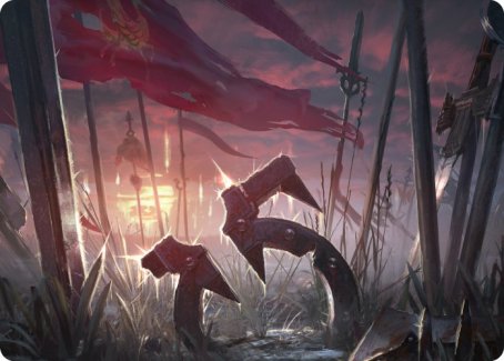 Field of Ruin Art Card [Innistrad: Midnight Hunt Art Series] | Gate City Games LLC