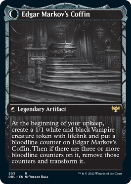 Edgar, Charmed Groom // Edgar Markov's Coffin [Innistrad: Double Feature] | Gate City Games LLC