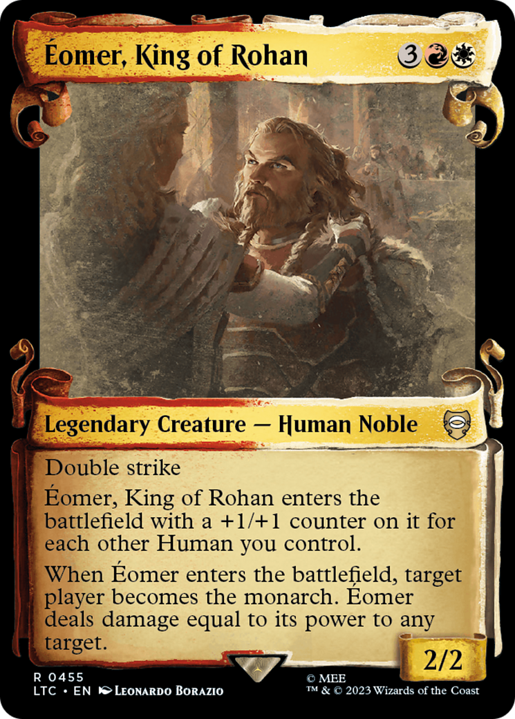 Eomer, King of Rohan [The Lord of the Rings: Tales of Middle-Earth Commander Showcase Scrolls] | Gate City Games LLC