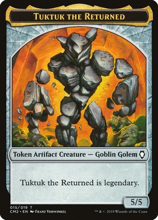 Tuktuk the Returned Token [Commander Anthology Volume II Tokens] | Gate City Games LLC