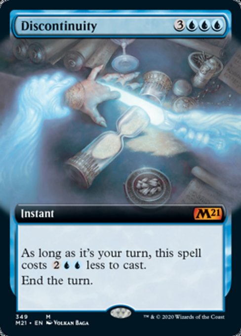 Discontinuity (Extended Art) [Core Set 2021] | Gate City Games LLC