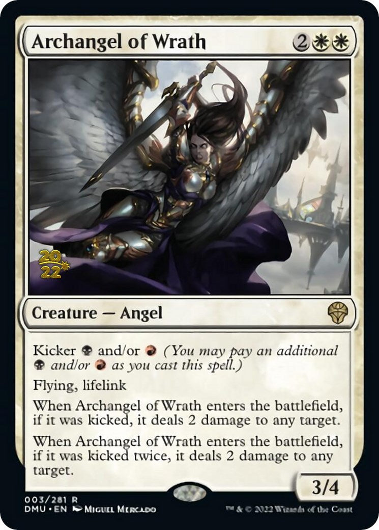 Archangel of Wrath [Dominaria United Prerelease Promos] | Gate City Games LLC