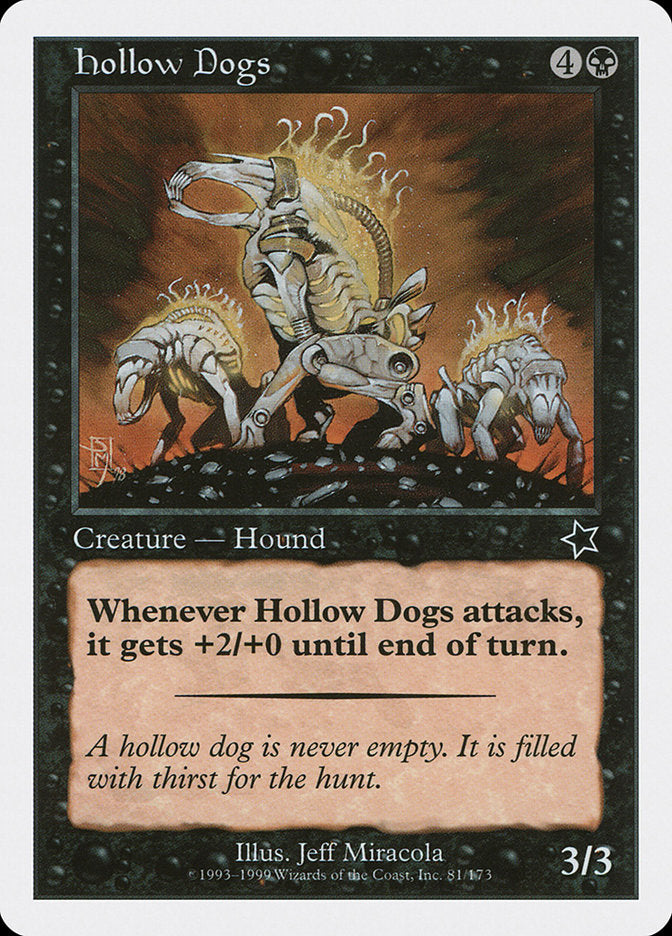 Hollow Dogs [Starter 1999] | Gate City Games LLC