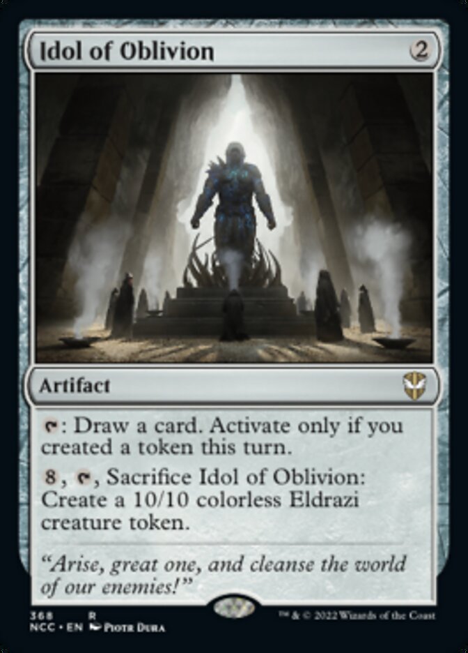 Idol of Oblivion [Streets of New Capenna Commander] | Gate City Games LLC