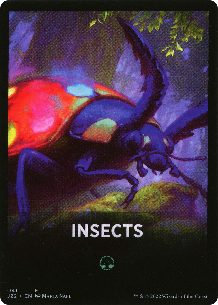 Insects Theme Card [Jumpstart 2022 Front Cards] | Gate City Games LLC