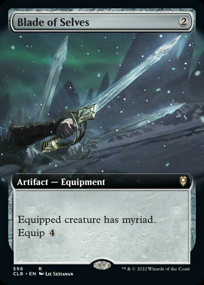 Blade of Selves (Extended Art) [Commander Legends: Battle for Baldur's Gate] | Gate City Games LLC
