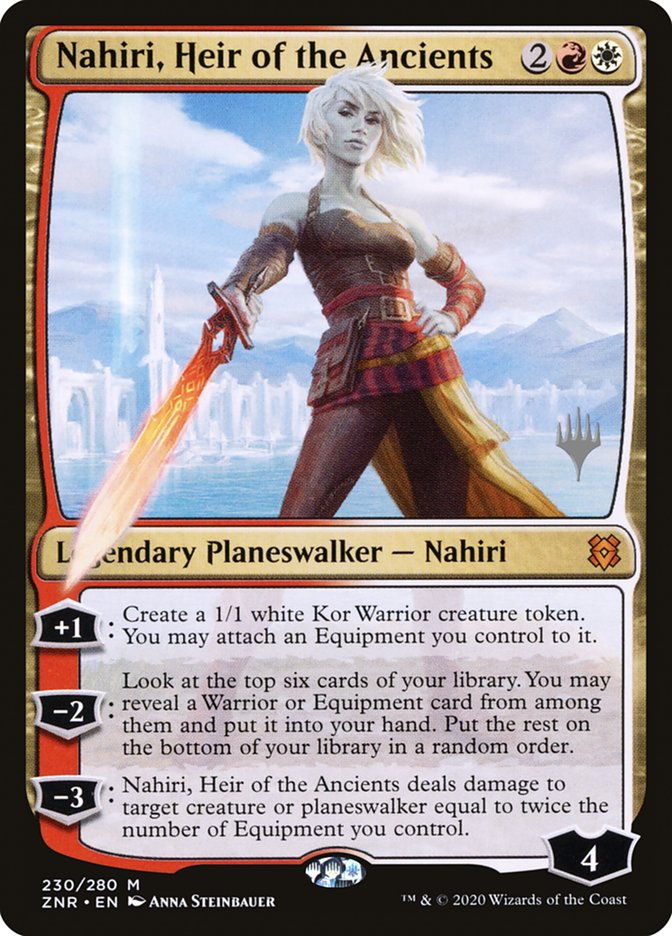 Nahiri, Heir of the Ancients (Promo Pack) [Zendikar Rising Promos] | Gate City Games LLC