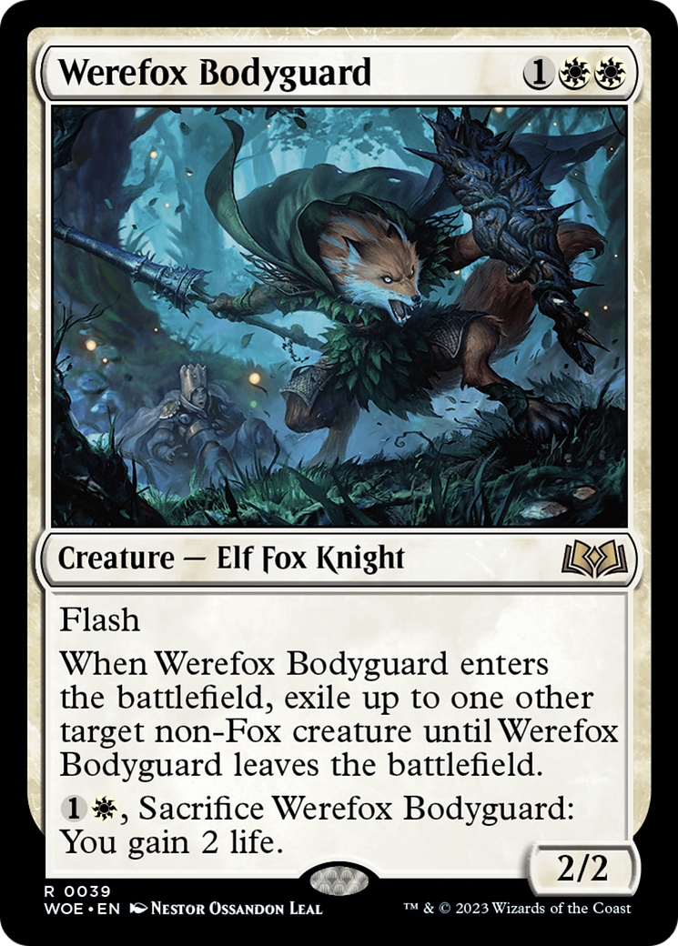 Werefox Bodyguard [Wilds of Eldraine] | Gate City Games LLC