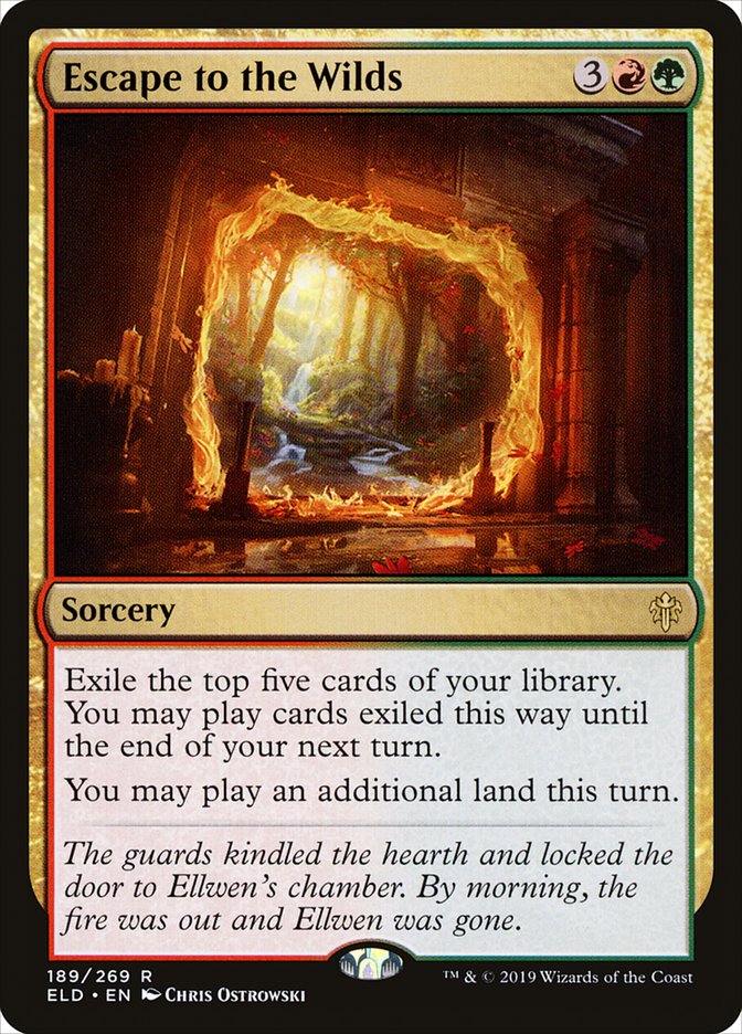 Escape to the Wilds [Throne of Eldraine] | Gate City Games LLC