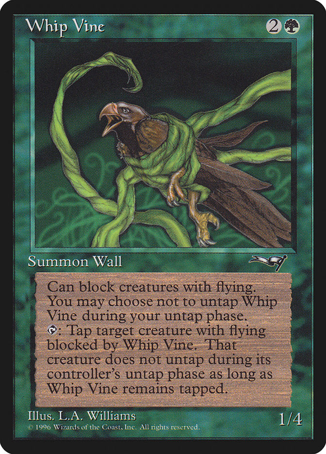 Whip Vine (Holding Bird) [Alliances] | Gate City Games LLC