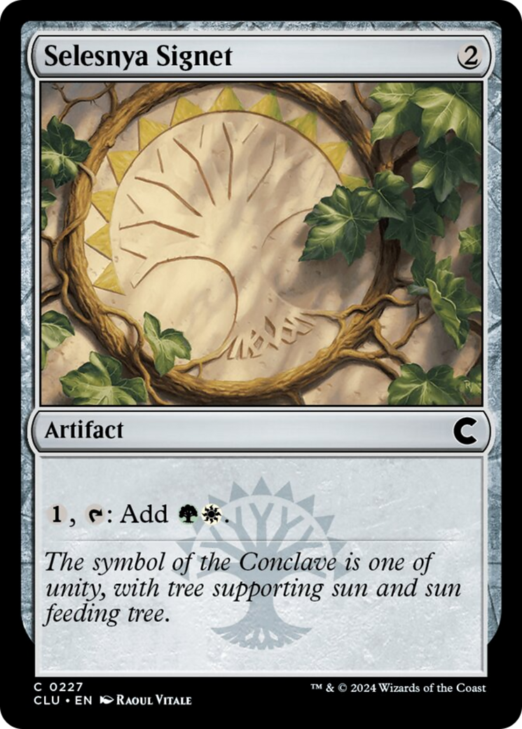 Selesnya Signet [Ravnica: Clue Edition] | Gate City Games LLC