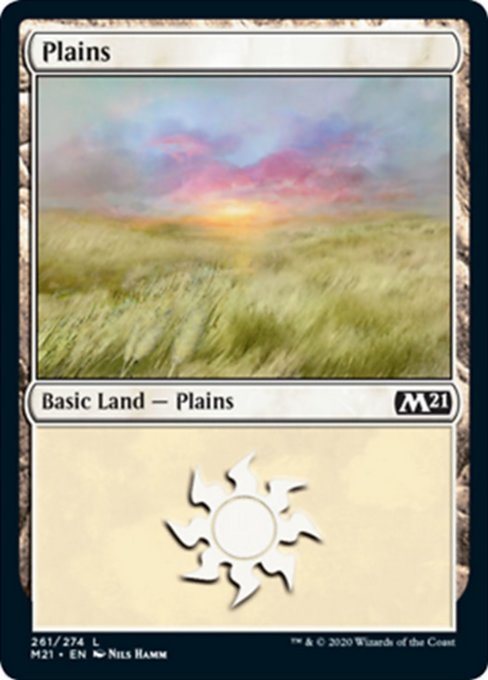 Plains (261) [Core Set 2021] | Gate City Games LLC