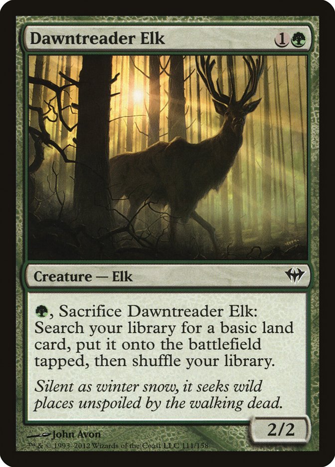 Dawntreader Elk [Dark Ascension] | Gate City Games LLC