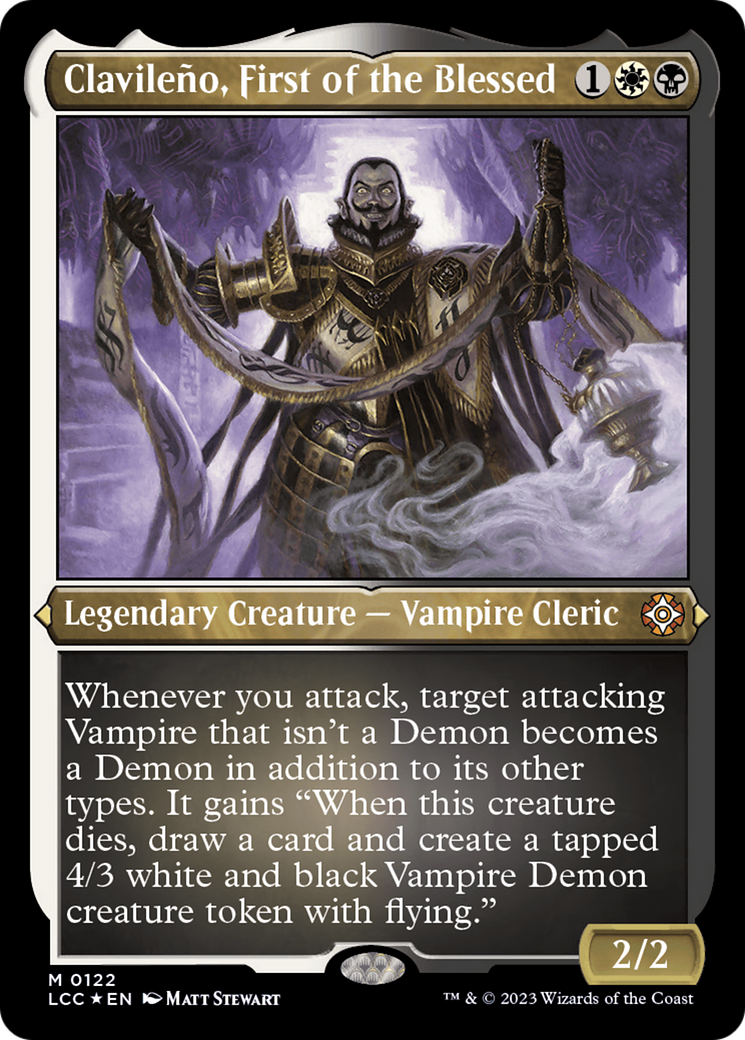 Clavileno, First of the Blessed (Display Commander) [The Lost Caverns of Ixalan Commander] | Gate City Games LLC