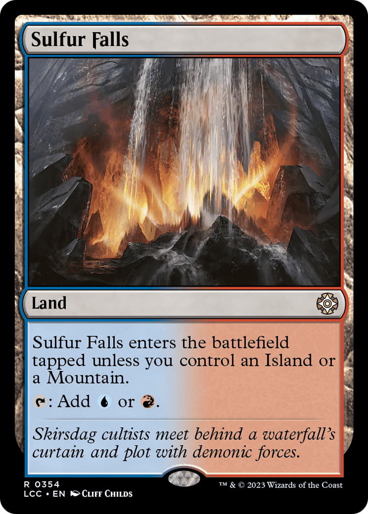 Sulfur Falls [The Lost Caverns of Ixalan Commander] | Gate City Games LLC