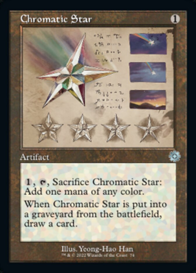 Chromatic Star (Retro Schematic) [The Brothers' War Retro Artifacts] | Gate City Games LLC