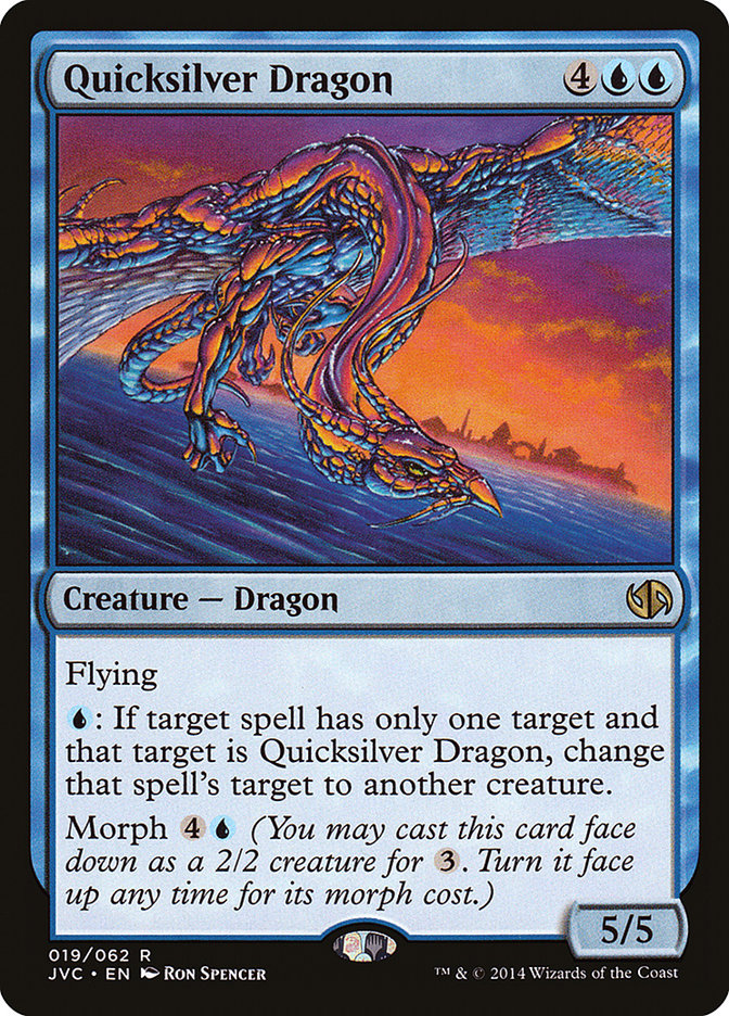 Quicksilver Dragon [Duel Decks Anthology] | Gate City Games LLC