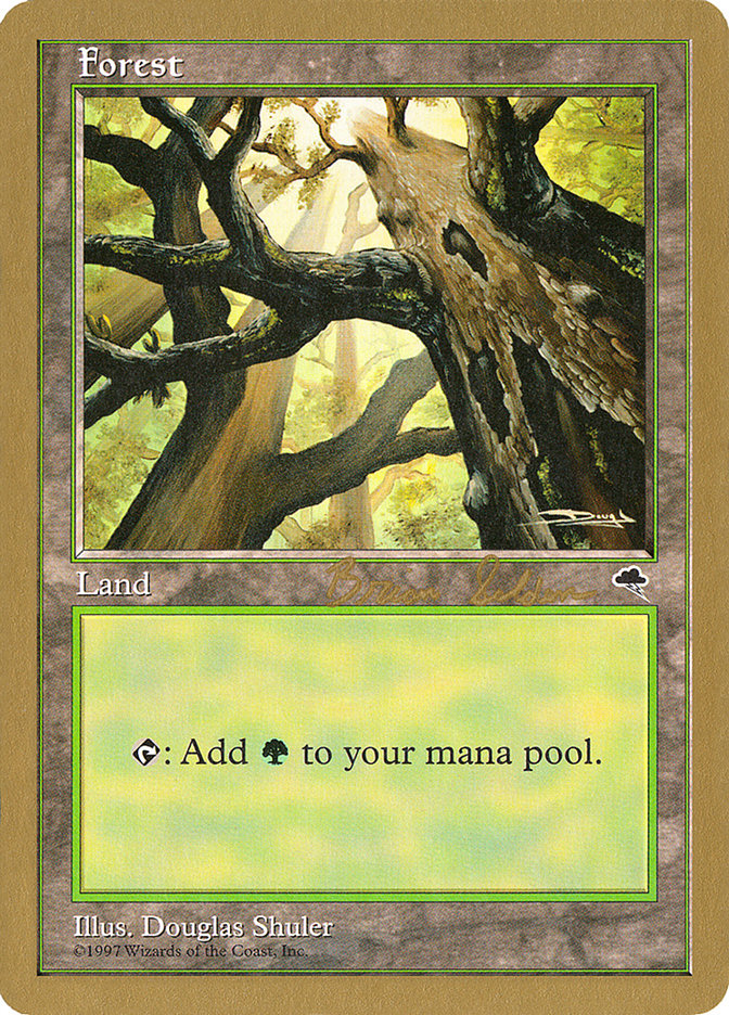 Forest (bs347) (Brian Selden) [World Championship Decks 1998] | Gate City Games LLC