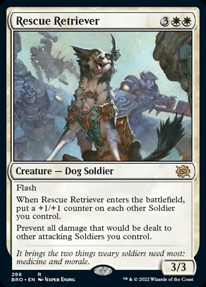 Rescue Retriever [The Brothers' War] | Gate City Games LLC