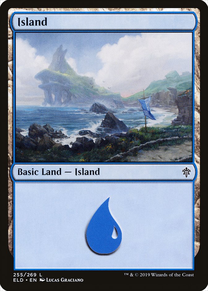 Island (255) [Throne of Eldraine] | Gate City Games LLC