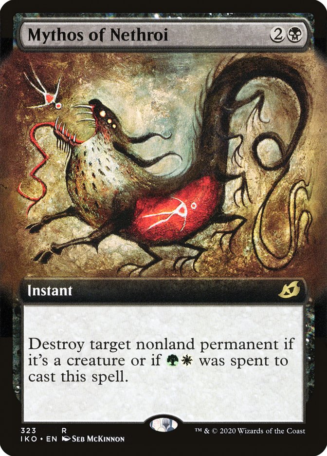 Mythos of Nethroi (Extended Art) [Ikoria: Lair of Behemoths] | Gate City Games LLC