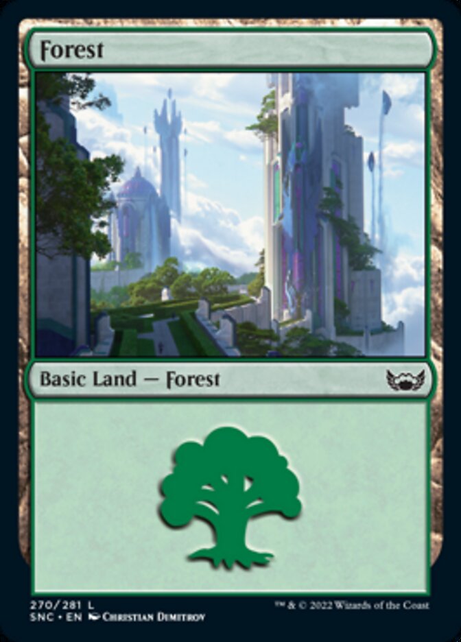 Forest (270) [Streets of New Capenna] | Gate City Games LLC