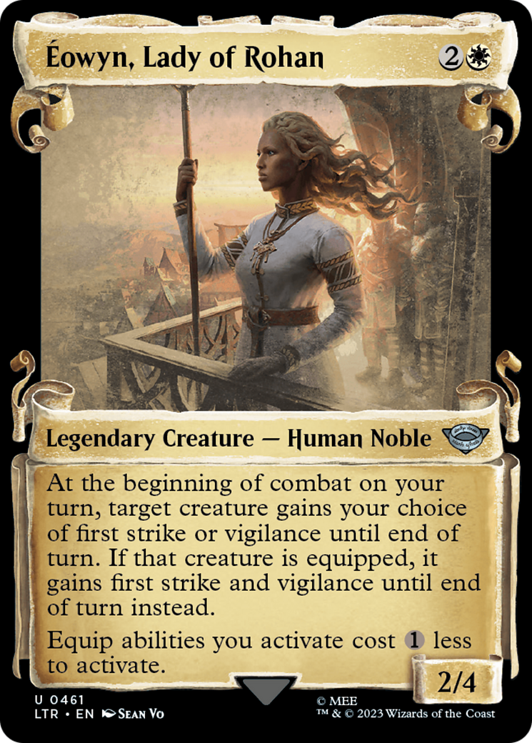 Eowyn, Lady of Rohan [The Lord of the Rings: Tales of Middle-Earth Showcase Scrolls] | Gate City Games LLC